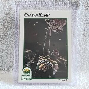 5/$20 Mint 1991 NBA Hoops Shawn Kemp NBA Player Card 200!!